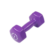 Bodysolid Dark Purple 7lb Vinyl Dumbbell | Fitness Experience