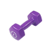 Bodysolid Dark Purple 7lb Vinyl Dumbbell | Fitness Experience