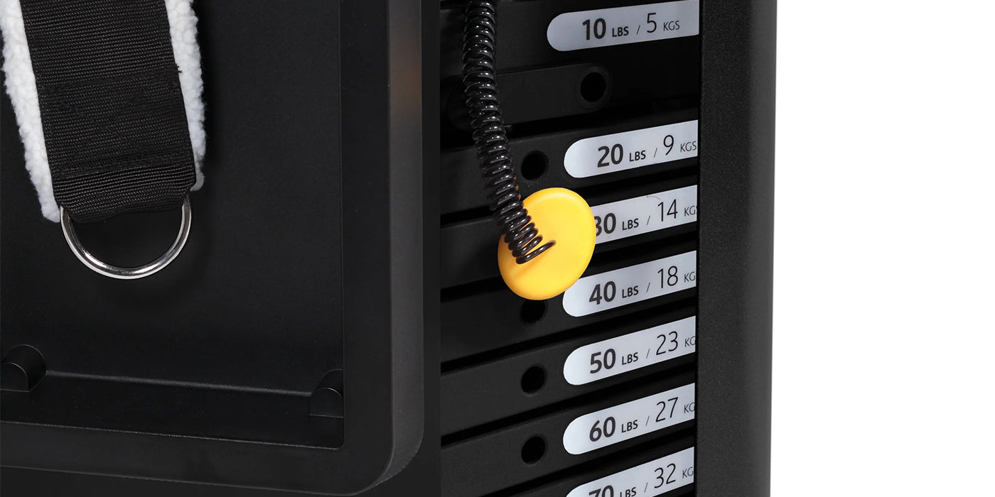 Silent Steel® Weight Stacks for Smooth, Quiet Performance