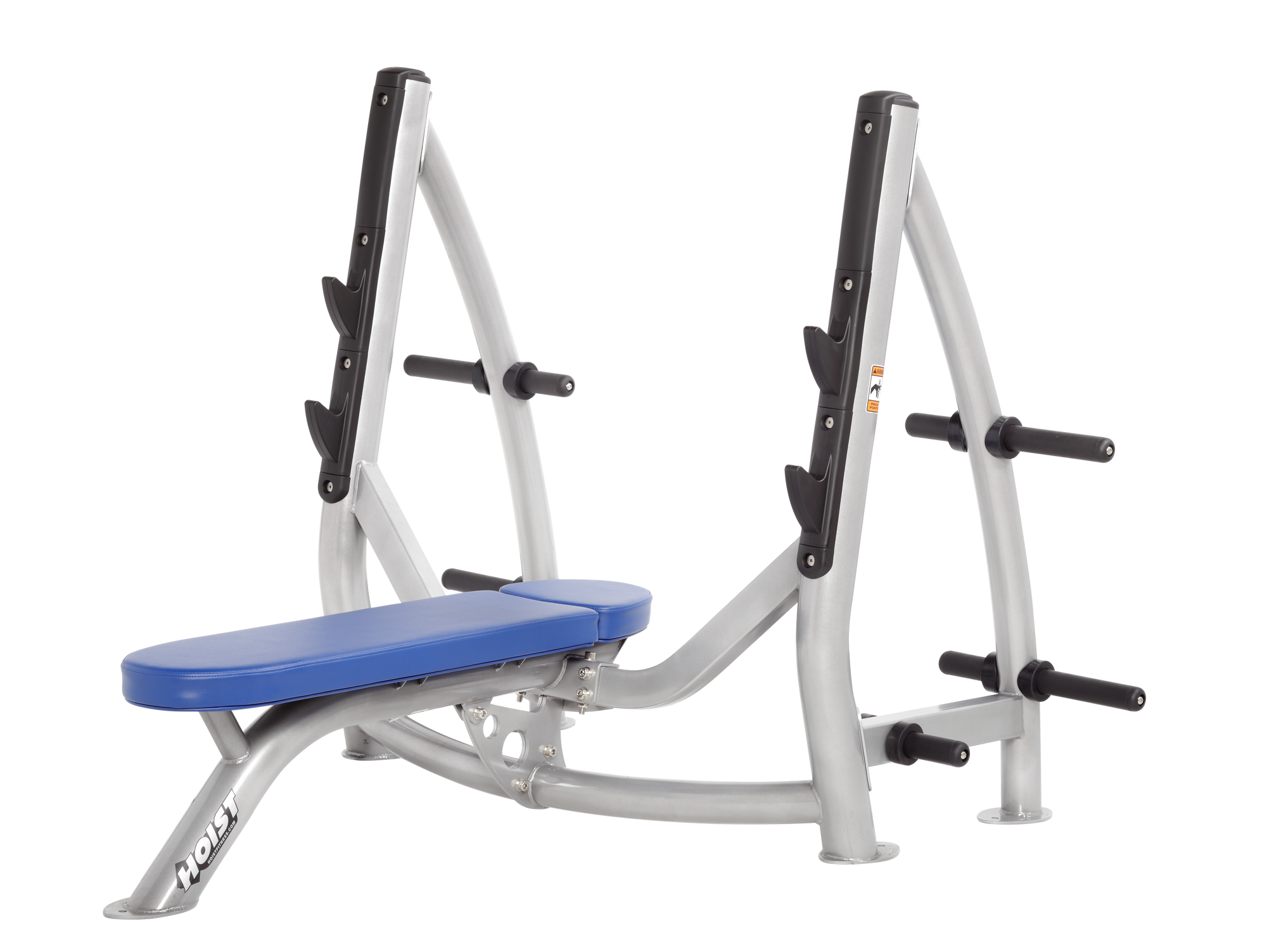 Hoist Fitness CF-3170-A Olympic Flat Bench with Storage full view | Fitness Experience