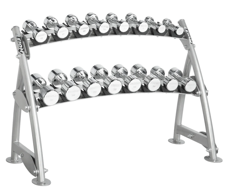 Hoist 2-Tier Horizontal Beauty Beauty Bell Rack | Fitness Experience
