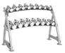 Hoist 2-Tier Horizontal Beauty Beauty Bell Rack | Fitness Experience