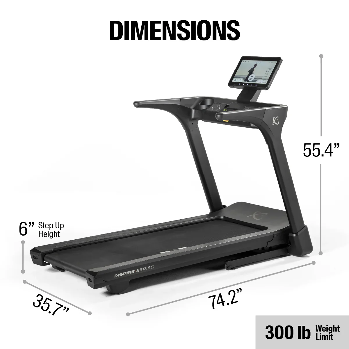 Inspire T5S Treadmill with Touch Console