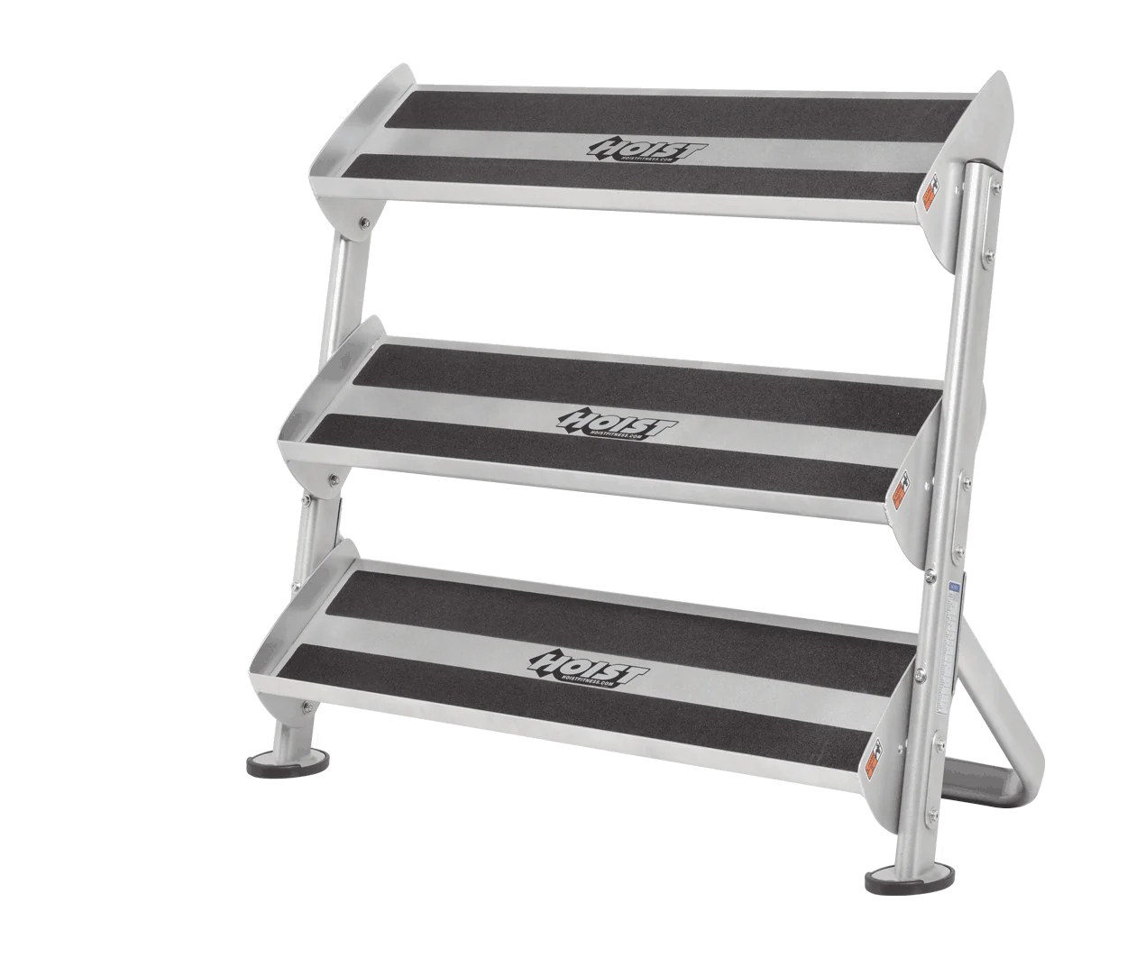Hoist 36" Dumbbell Rack with Opt (3rd Tier) | Fitness Experience 