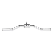 Inspire Fitness Aluminum EZ Curl Bar full view | Fitness Experience