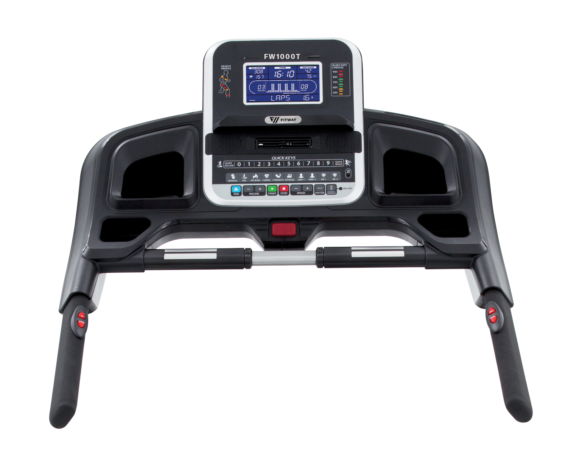 Fitway 1000T Folding Treadmill | Fitness Experience