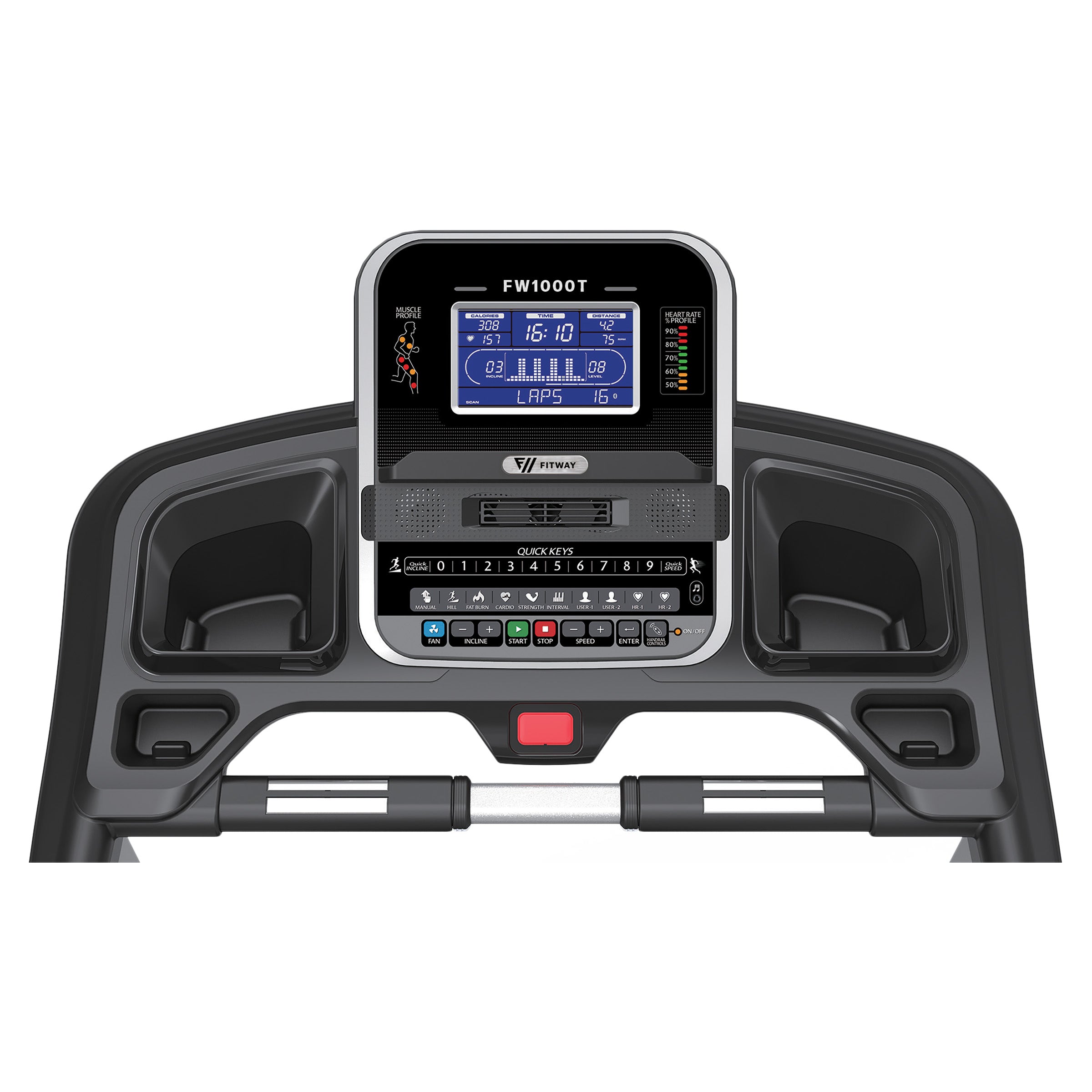 Fitway 1000T Folding Treadmill | Fitness Experience