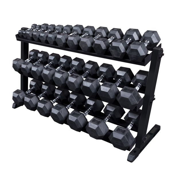BodySolid GDR60 60" 2 Tier Dumbbell Rack