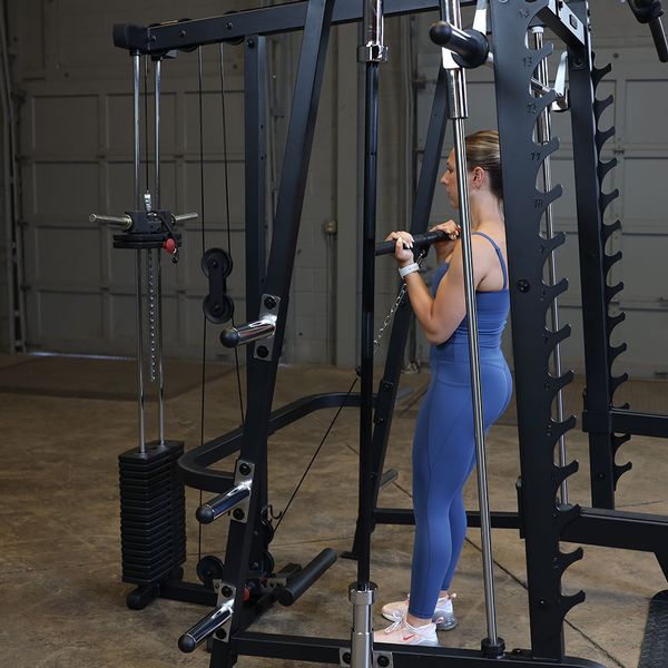 BodySolid GLA348QS Lat Attachment for Series 7 Smith Machine