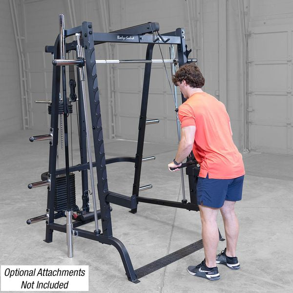 BodySolid GLA348QS Lat Attachment for Series 7 Smith Machine