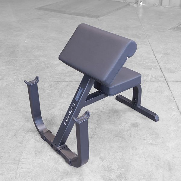 BodySolid GPCB329 Preacher Curl Bench — Fitness Experience