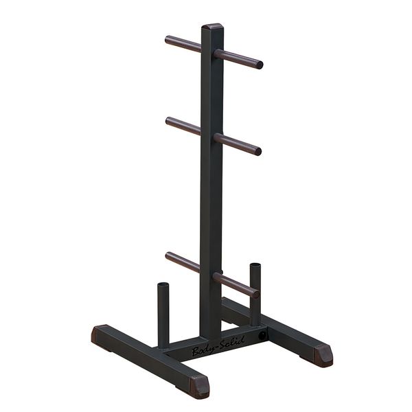 BODYSOLID(ボディソリッド)スタンダードプレートトツリー&バーホルダー BodySolid GSWT Standard Plate Tree and Bar Holder — Fitness Experience