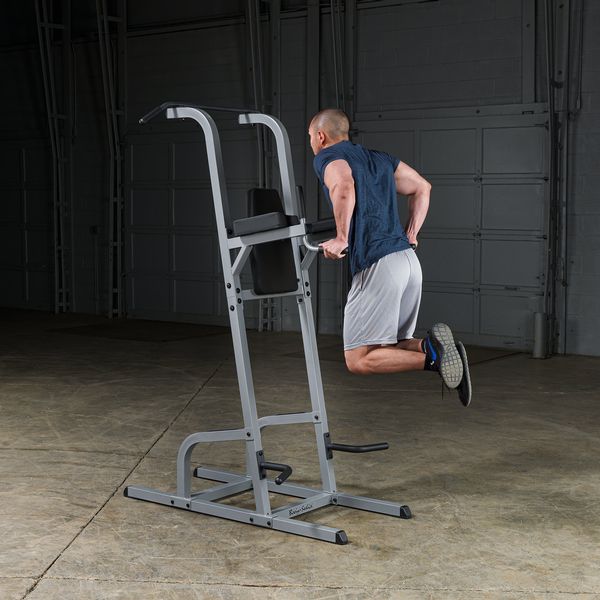 BodySolid GVKR82 Vertical Knee Raise, Dip, Pull Up