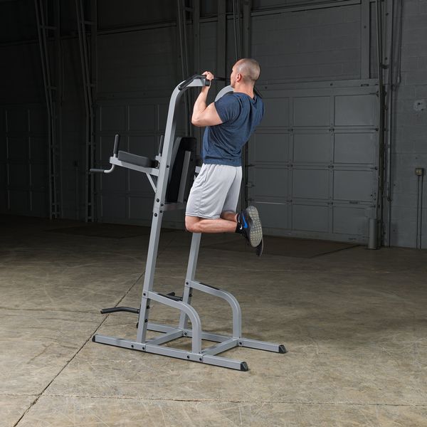 BodySolid GVKR82 Vertical Knee Raise, Dip, Pull Up