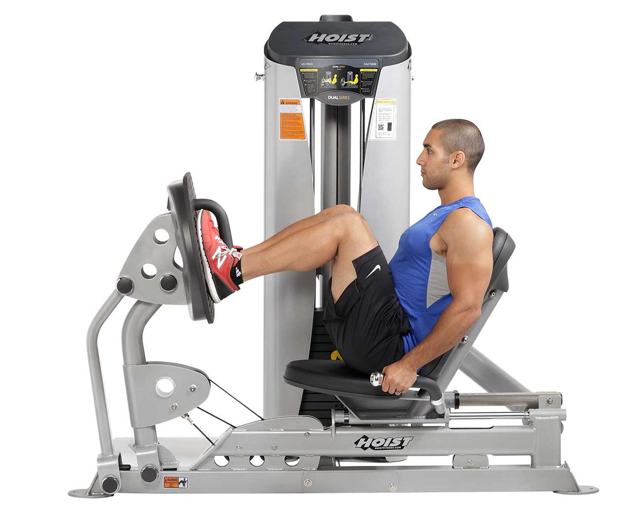 Hoist Leg Press/Calf Raise side view | Fitness Experience