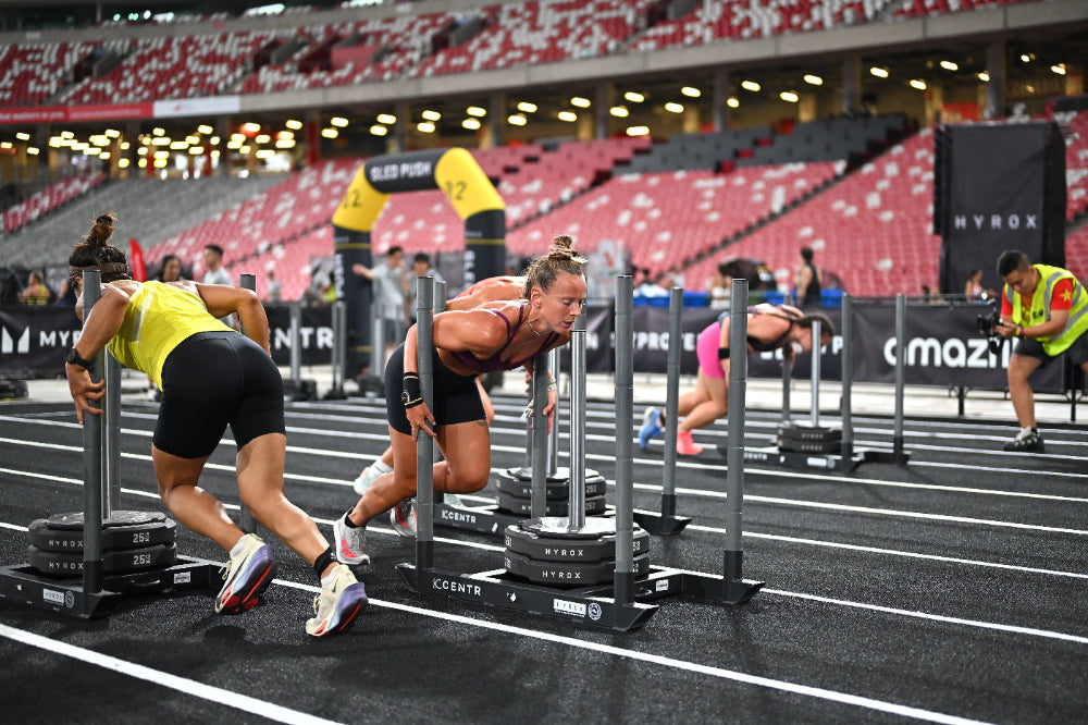 Station 2/3: Sled Push / Pull