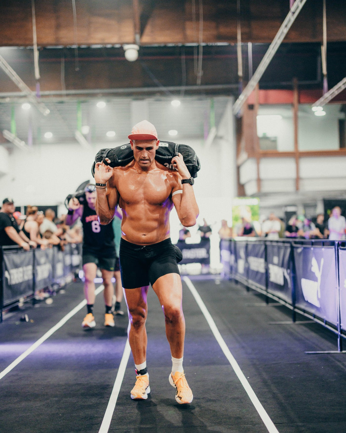 Station 7: Sandbag Lunges