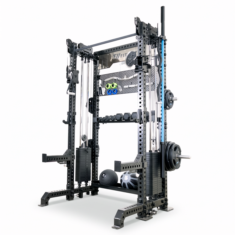 Fitway Deluxe Functional Half Rack
