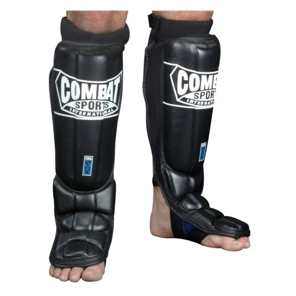 Combat Sports Gel Shock™ Pro Style Grappling Shin Guards