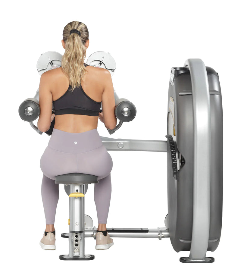 Hoist Clubline Lateral Delt Raise in use | Fitness Experience