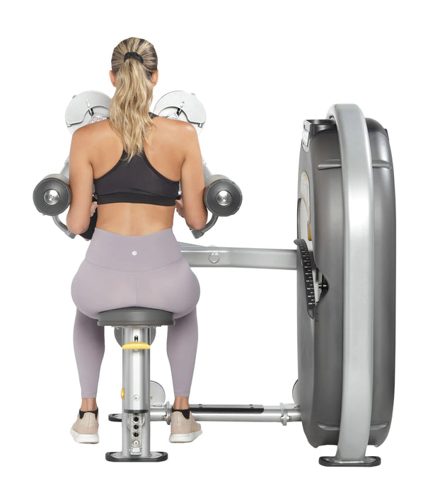 Hoist Clubline Lateral Delt Raise in use | Fitness Experience