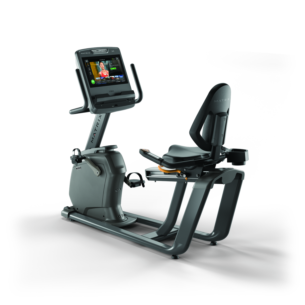 Matrix Fitness Lifestyle Recumbent Cycle full view | Fitness Experience
