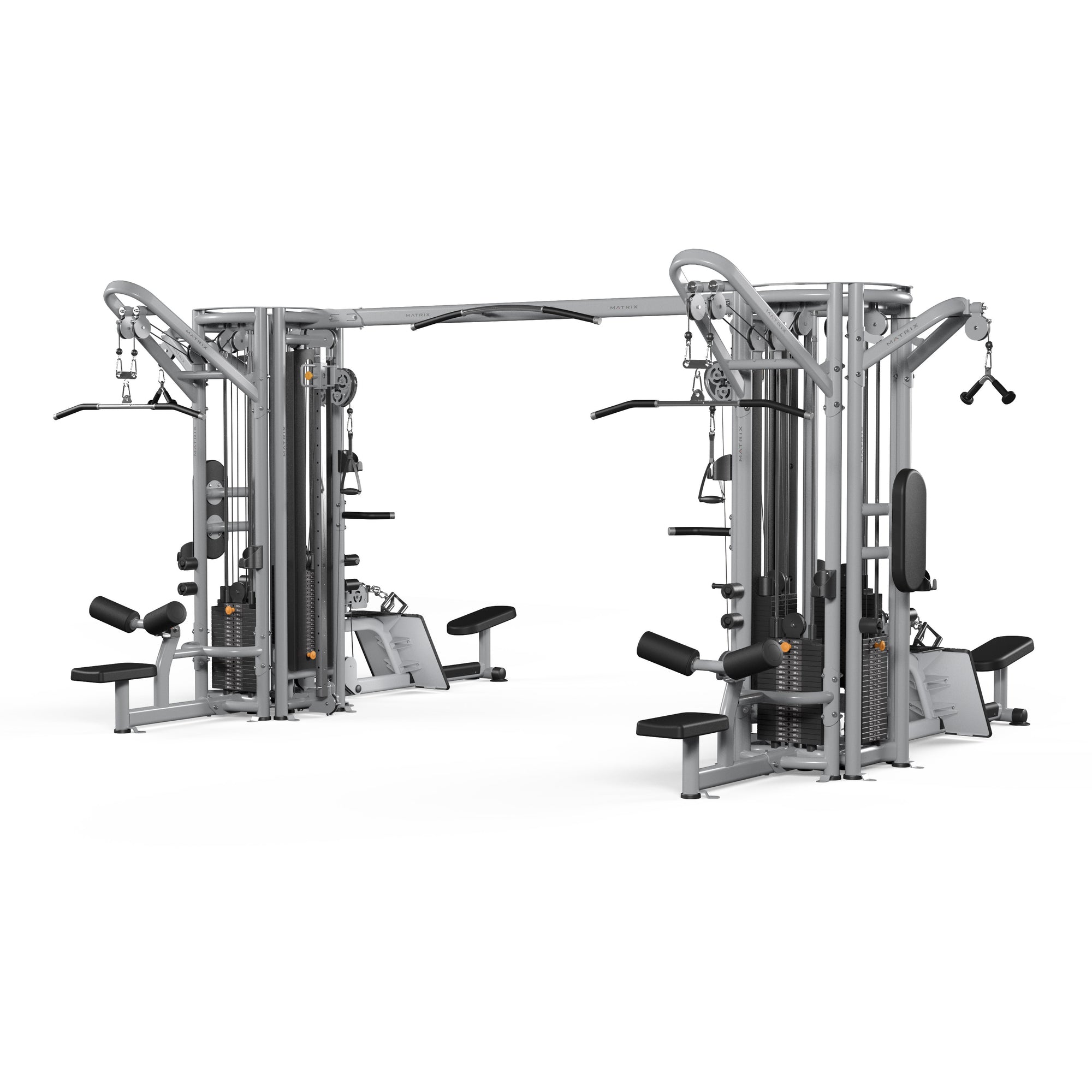Matrix Fitness Aura 8-Stack Multi-Station full view | Fitness Experience