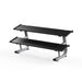 Matrix Fitness Magnum 2-Tier Flat-Tray Dumbbell Rack Short | Fitness Experience
