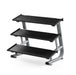 Matrix Fitness Magnum Studio Flat-Tray Dumbbell Rack full view | Fitness Experience