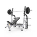 Matrix Fitness Magnum Olympic Incline Bench full view | Fitness Experience