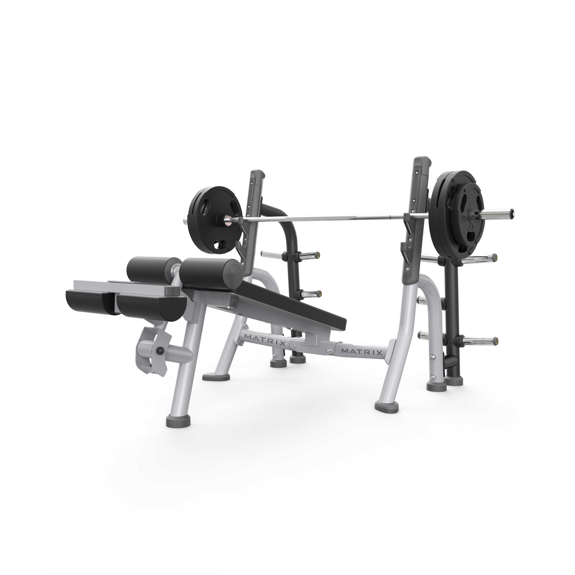 Matrix Fitness Magnum Olympic Decline Bench | Fitness Experience 