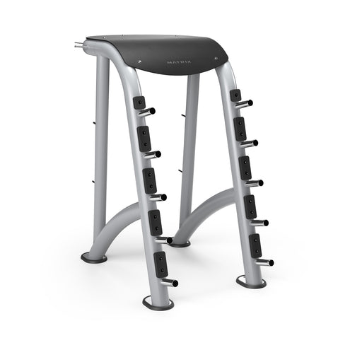 Matrix Fitness Magnum Accessory Rack full view | Fitness Experience