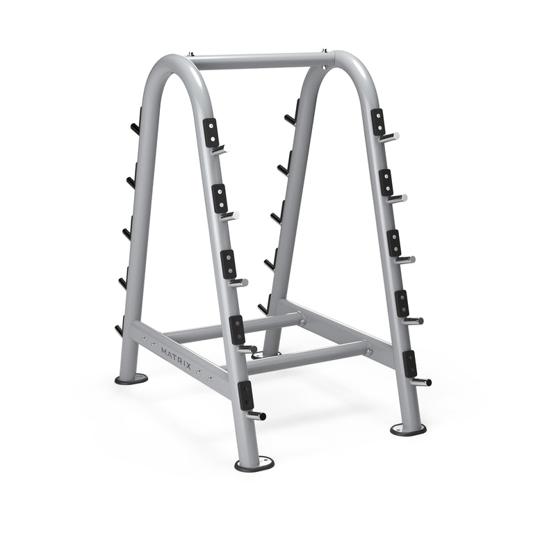 Matrix Fitness Magnum Barbell Rack full view | Fitness Experience