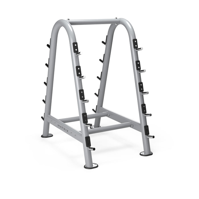 Matrix Fitness Magnum Barbell Rack full view | Fitness Experience