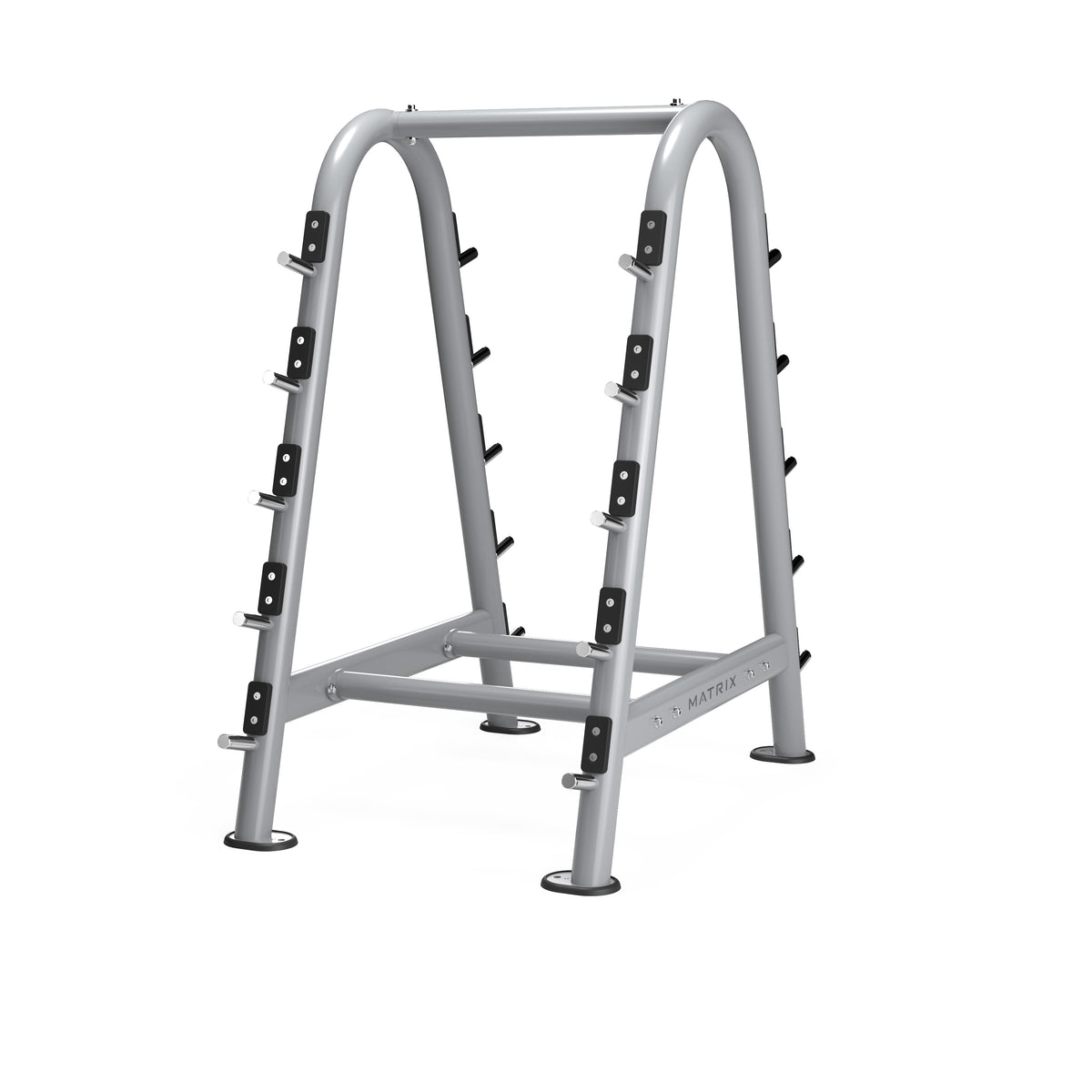 Matrix Fitness Magnum Barbell Rack full view | Fitness Experience