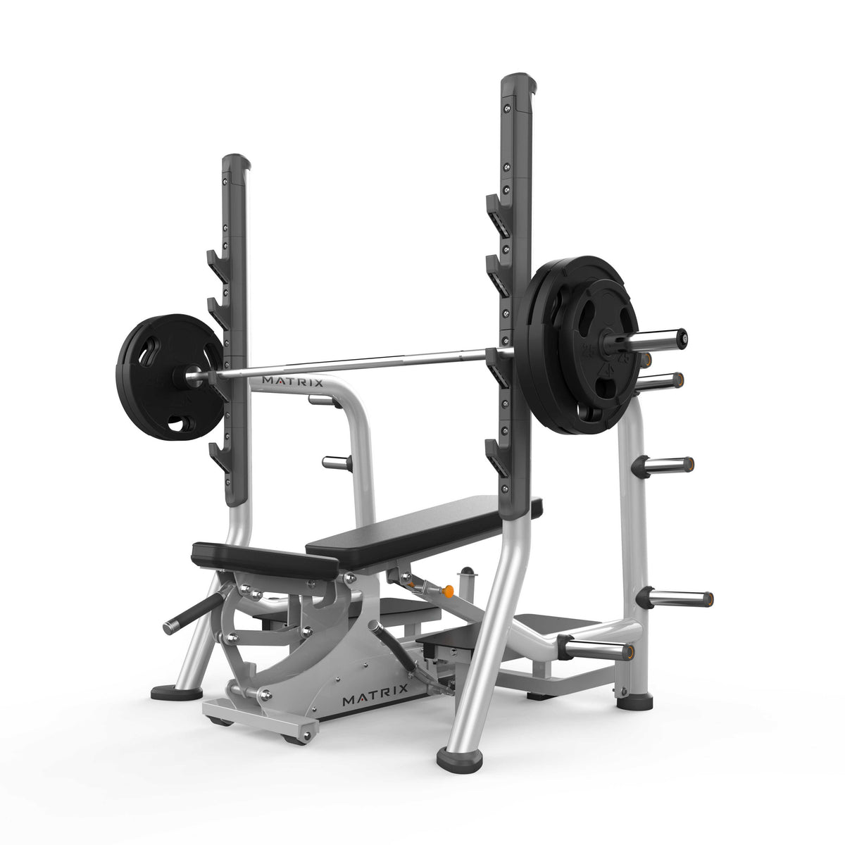 Matrix Fitness Magnum 3-Way Olympic Bench | Fitness Experience