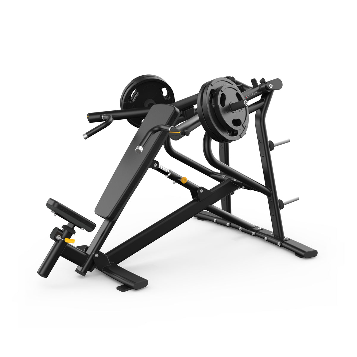 Matrix Fitness Magnum Incline Bench Press full view | Fitness Experience