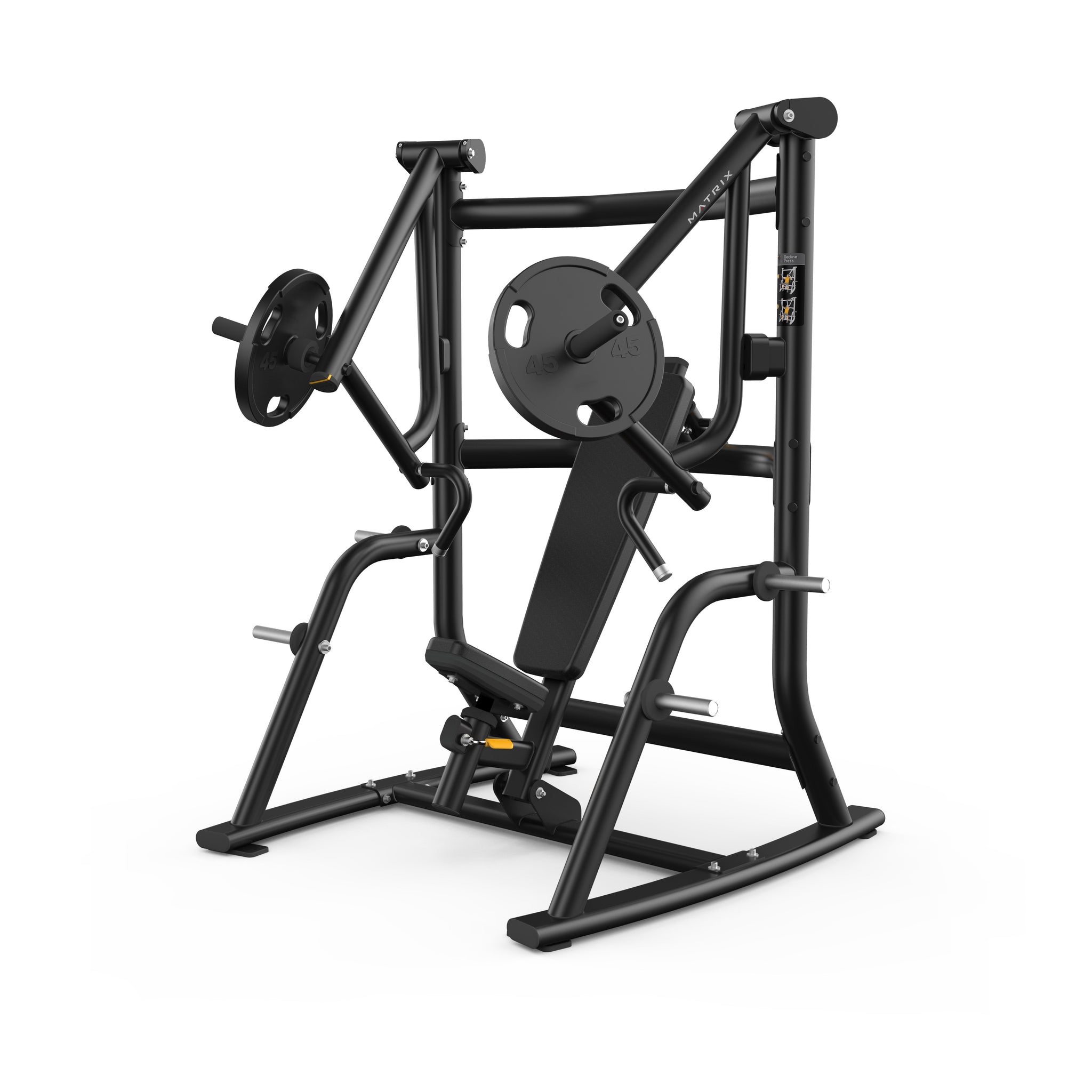 Matrix Fitness Magnum Vertical Decline Bench Press | Fitness Experience