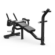 Matrix Fitness Magnum Ab Crunch Bench full view | Fitness Experience