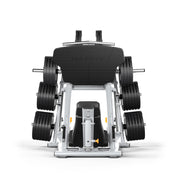 Matrix Fitness Magnum 45 degree leg press rear view | Fitness Experience