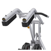 Matrix Fitness Magnum Standing Calf shoulder pad view | Fitness Experience