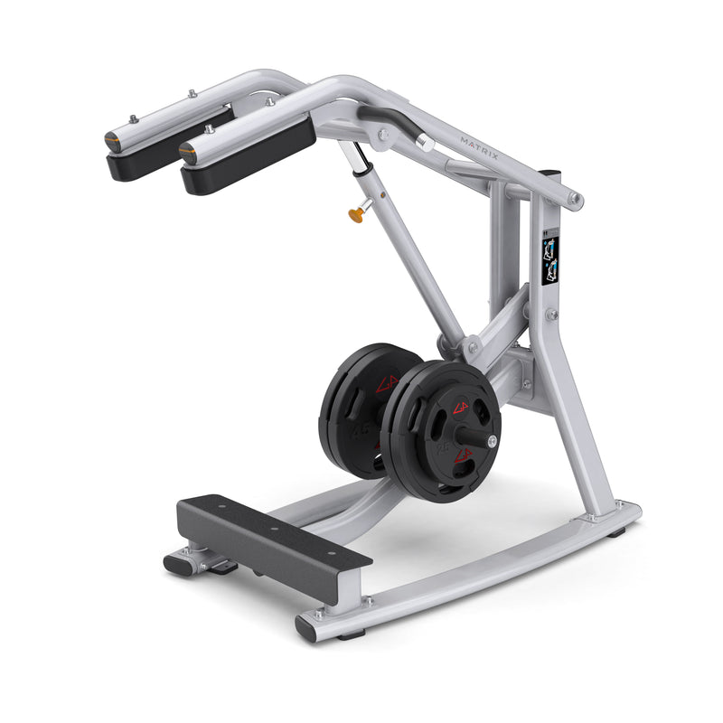 Matrix Fitness Magnum Standing Calf front view | Fitness Experience