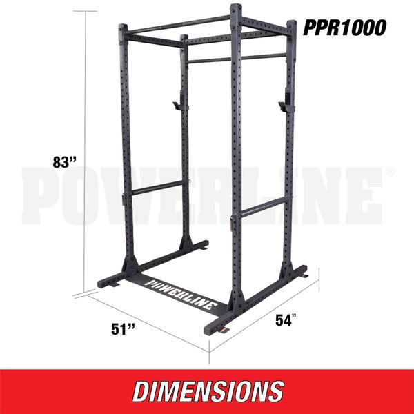 PowerLine PPR1000 Power Rack — Fitness Experience