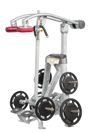 Hoist Standing Calf Raise with red upholstery | Fitness Experience