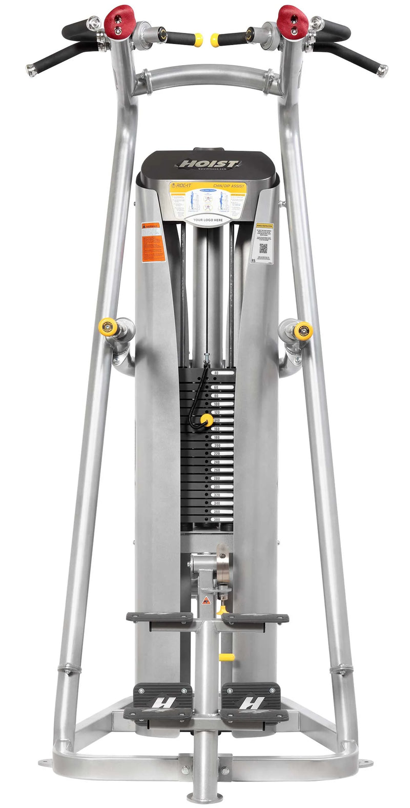 Hoist Chin/Dip Assist front view | Fitness Experience