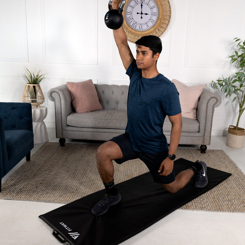 Fitway Rubber Coated Kettlebell