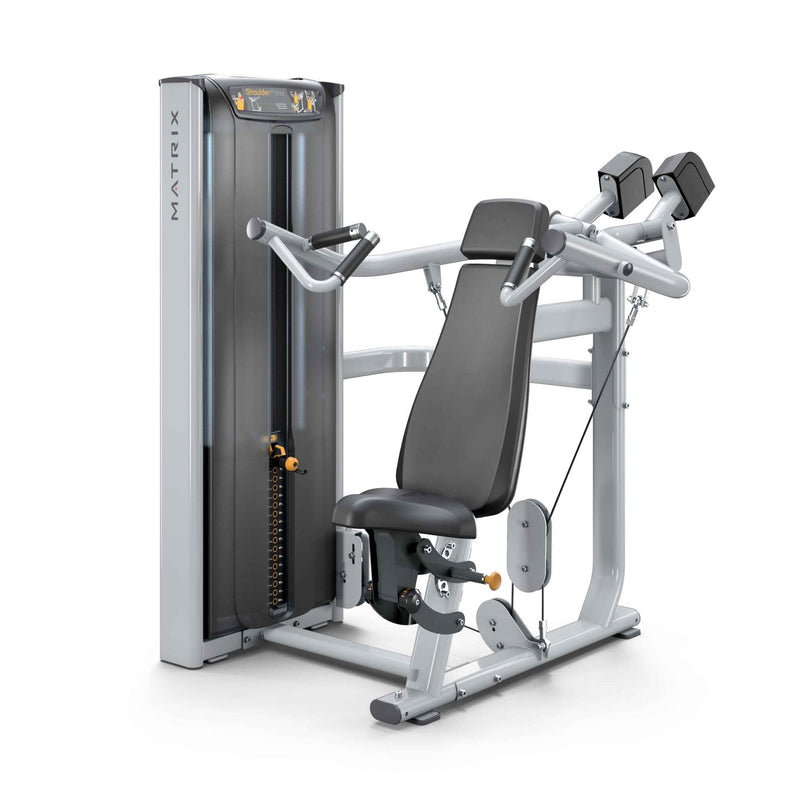 Matrix Fitness Versa Converging Shoulder Press without foot kit | Fitness Experience