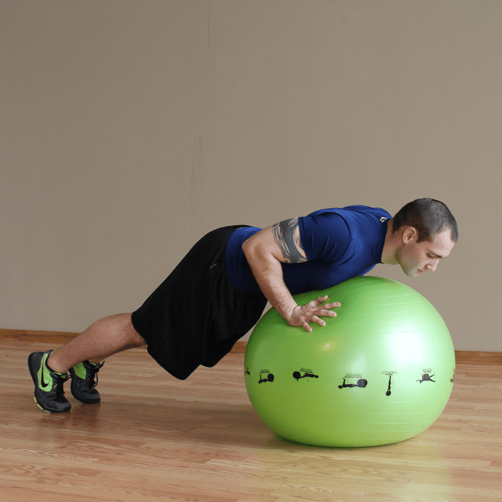 Prism Fitness Smart In-Home Bootcamp view of stability ball | Fitness Accessories