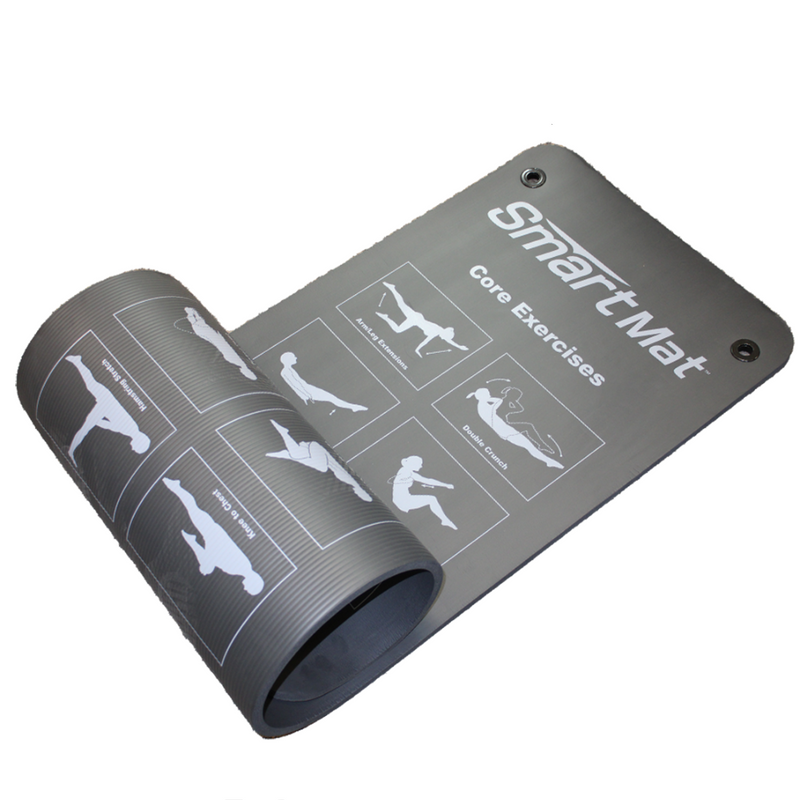 Prism Fitness Studio Line Self-Guided Exercise Mat - Black | Fitness Experience 