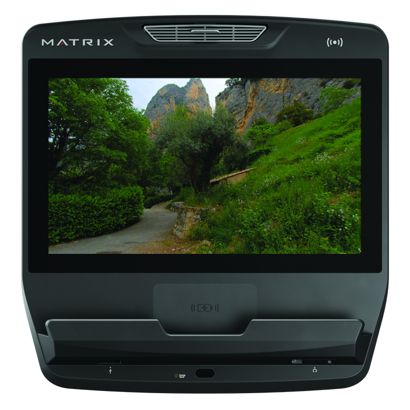 Matrix Fitness Touch XL Console full view | Fitness Experience